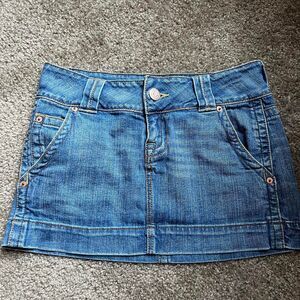 Unbranded Women's Blue and Navy Skirt